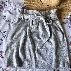 Dynamite high waisted tie skirt